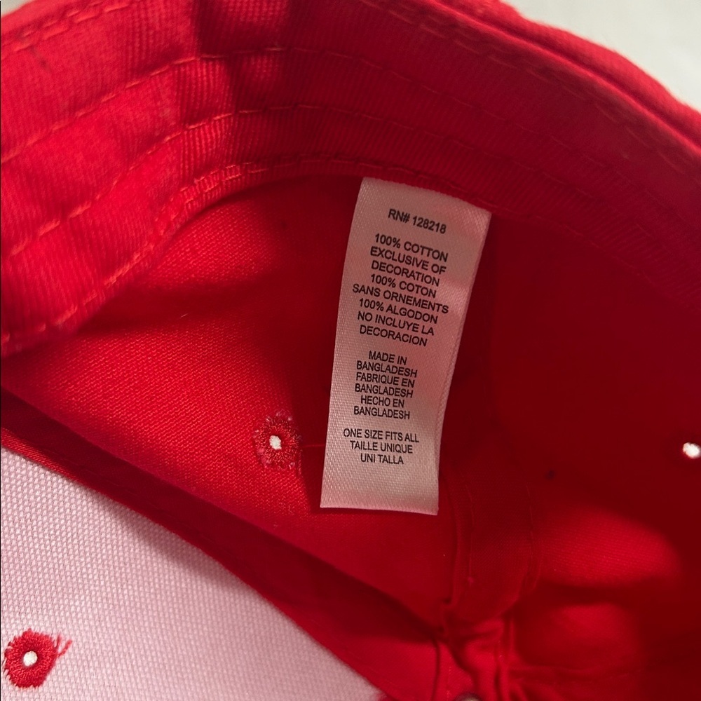 Anheuser Busch Red Budweiser Hat - Picture 5 of 5